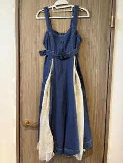 Nakee デニムオールインワン Mサイズ