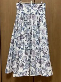 JILLSTUART 花柄 フレアスカート Mサイズ