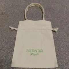 Samantha green サマンサグリーン 巾着 袋 バッグのサムネイル