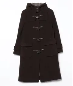 LONDON Tradition ダッフルコート ダークブラウン