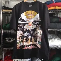 グリーンデイ 両面プリント バンドＴシャツ L