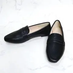 ANCHOR WOMAN スクエアフラットローファー 24.5cm