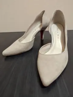 MELMO femminile　ハイヒール　ベージュ 23cm 2E　日本製
