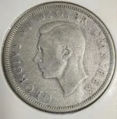 ハーフクラウン銀貨（ヴィクトリア女王ジュビリーヘッド）1889年