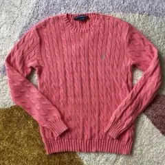 ポロ　ラルフローレン　ニット　セーター　S