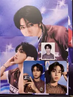 stray kids ハン　シーグリ　ポラ　トレカ StrayKids スキズ ハン バンチャン ユニットトレカ ・ポラロイド