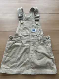 Lee ジャンバースカートベージュ　サロペット100㎝