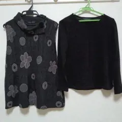 Lascolinas タートルネックニット