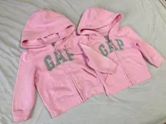 baby GAP ロゴパーカー　姉妹お揃い