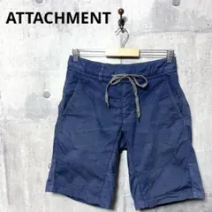 ATTACHMENT アタッチメント メンズ ショートパンツ 2 ネイビーのサムネイル