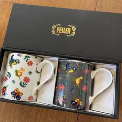 FEILER フェイラー　ハイジ柄マグカップ 2個セット
