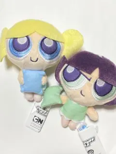 パワーパフガールズマスコット　パジャマパーティー　バブルス バターカップ