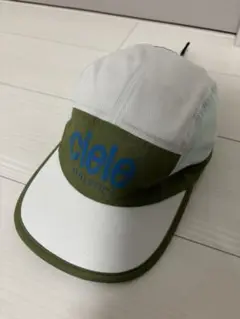 ciele ランニングキャップ ホワイト/オリーブ