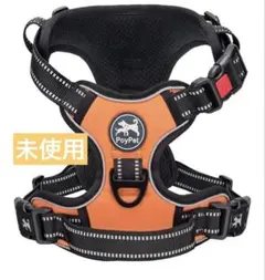 【愛犬】ハーネス 首輪 胴輪 小型犬 ソフト 安全 簡単着脱咳き込み軽減調節可能のサムネイル