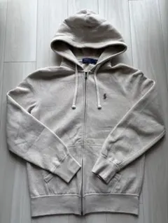 Polo Ralph Lauren ベージュ ジップアップパーカー
