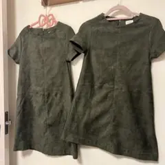 姉妹お揃いコーデ　ZARAワンピース