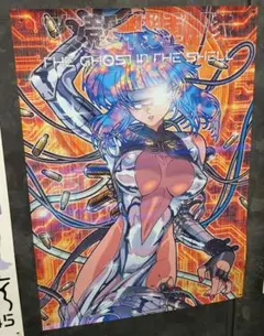 攻殻機動隊　B2ポスター［裏面書込み有］ 攻殻機動隊 B2ポスター［裏面書込み有］ - メルカリ