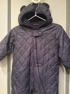 【中古超美品】UNIQLO ベビー ウォームパデット オールインワン 60cm