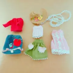 カントリー系 3着セット プチブライスサイズ アウトフィット