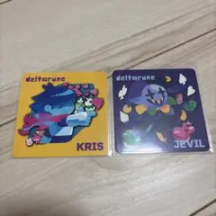 ゲーマー焼き GiGO渋谷 deltarune コースター クリス ジェビル