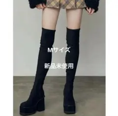 emoda スクエアフィットロングブーツ