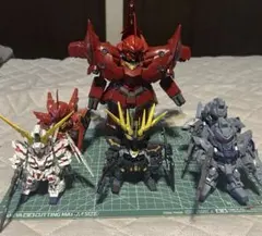 BB戦士 ガンダムUC プラモデルセット