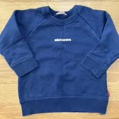 miki HOUSE トレーナー 100 ネイビー