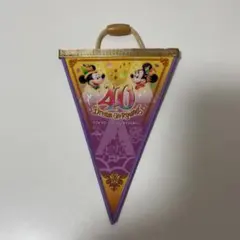 ディズニー 40周年 ガーランド