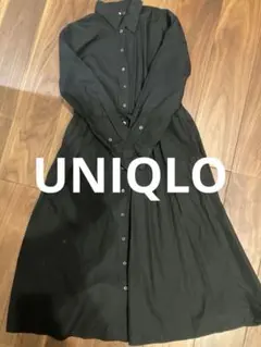 ユニクロ　シャツワンピース