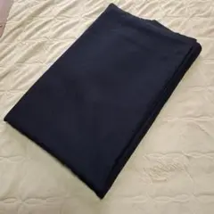 ウール生地　濃紺　約150cm x 約300cm