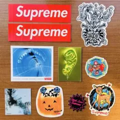 【10枚セット】supreme ステッカー まとめ売り BOXロゴ コラボ レア