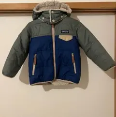 Patagonia ベビー・リバーシブル・トリブルズ・フーディ　3T