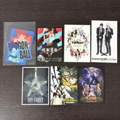 ジャンフェス 特典 ステッカーセット 呪術廻戦 ハイキュー 他