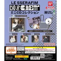 LE SSERAFIM ミニCDコレクション