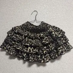 ヒョウ柄 ミニスカート