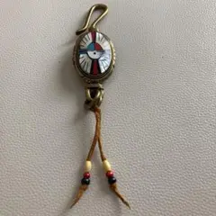 真鍮ネイティブアメリカンスタイル キーホルダー