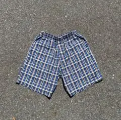 90s〜 NO FEAR チェックハーフパンツ　総柄チェック　USA製