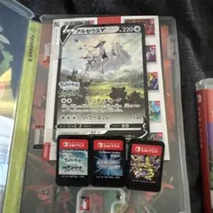 ポケモンカード アルセウススプラトゥーン3 ポケモンダイヤモンドカセット