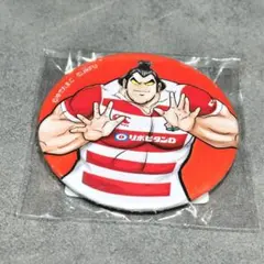 ラグビーワールドカップ・ロビンマスク(ウルフマン)の缶バッジ・缶バッチ