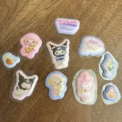 Netflix マイメロ　クロミ　ぷくっとシール　おすそわけ