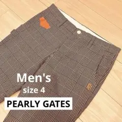 【週末限定特価‼️】PEARLY GATES ウール混メンズパンツ　サイズ4（M）