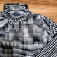 Polo RALPH LAUREN シャツ OVY ANK CALM 黒白