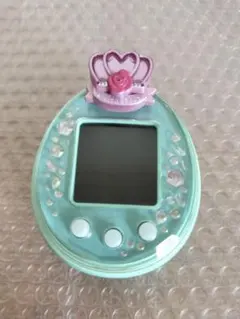 たまごっちぴーす(未使用)＋たまデコピアス＋たまともストラップ たまごっちP's(ピース) グリーン たまデコピアス ストラップ付き