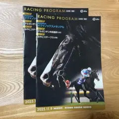 2冊セット 2025 イクイノックス 特別版 レーシングプログラム 競馬 jra