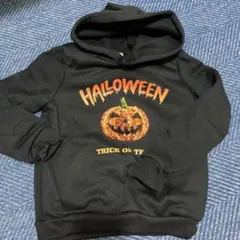 ハロウィン パーカー ブラック