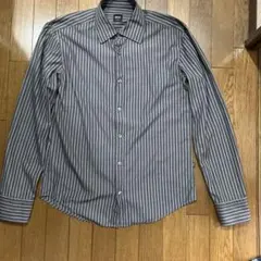 HUGO BOSS/ヒューゴボス 長袖 コットン ストライプシャツM