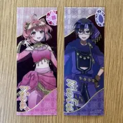 カラフルピーチ アラビアンピーチナイト　グッズ購入特典　クリアしおり　のあ　もふ