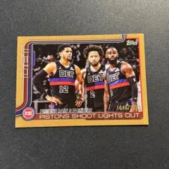 2025枚限定 Cade Cunningham 2025 Topps