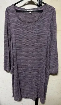 ストライプワンピース