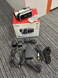 【美品】Canon iVIS HF11 ビデオカメラ 動作良好 付属品多数 純正のサムネイル